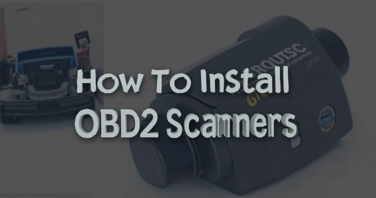 How to Install OBD2 Scanners